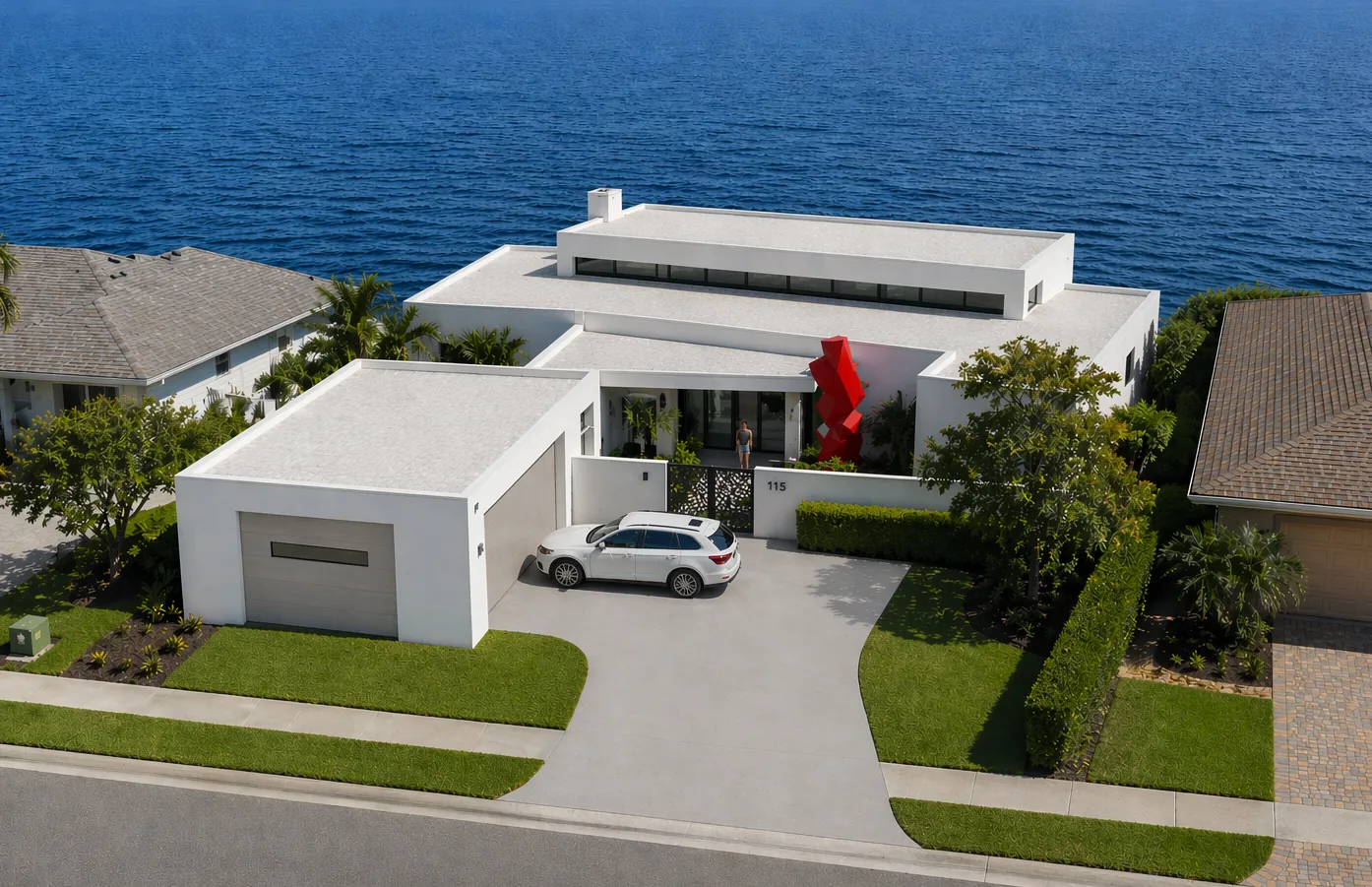 Lake Shore Courtyard Modern, 115 Lake Shore Dr E