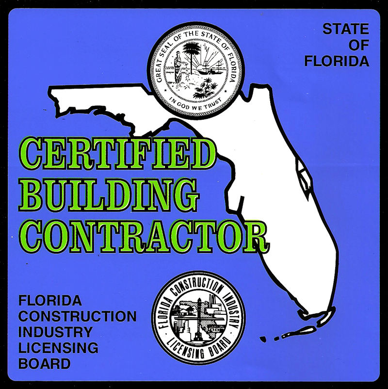 Florida Certified Building Contractor