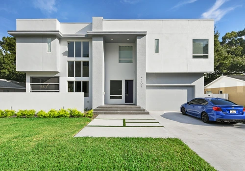 South Tampa Contemporary in Culbreath Heights in Tampa, completed MTBH Studios project